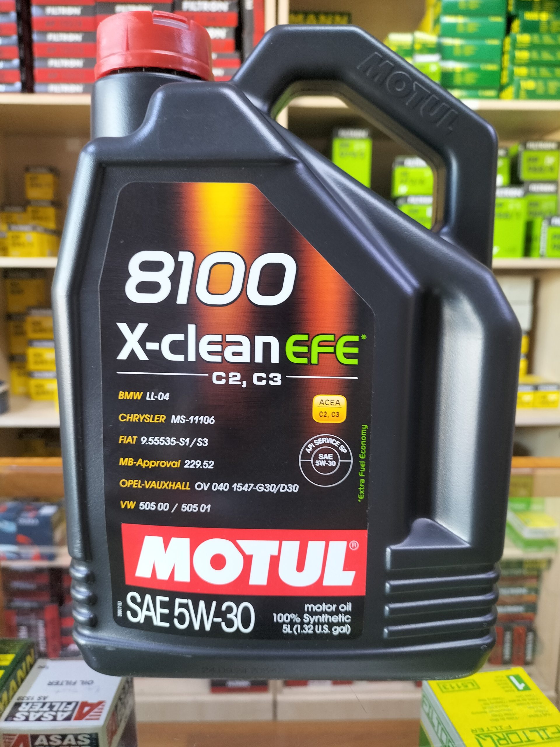 MOTUL 8100X-CLEANEFE 5LT